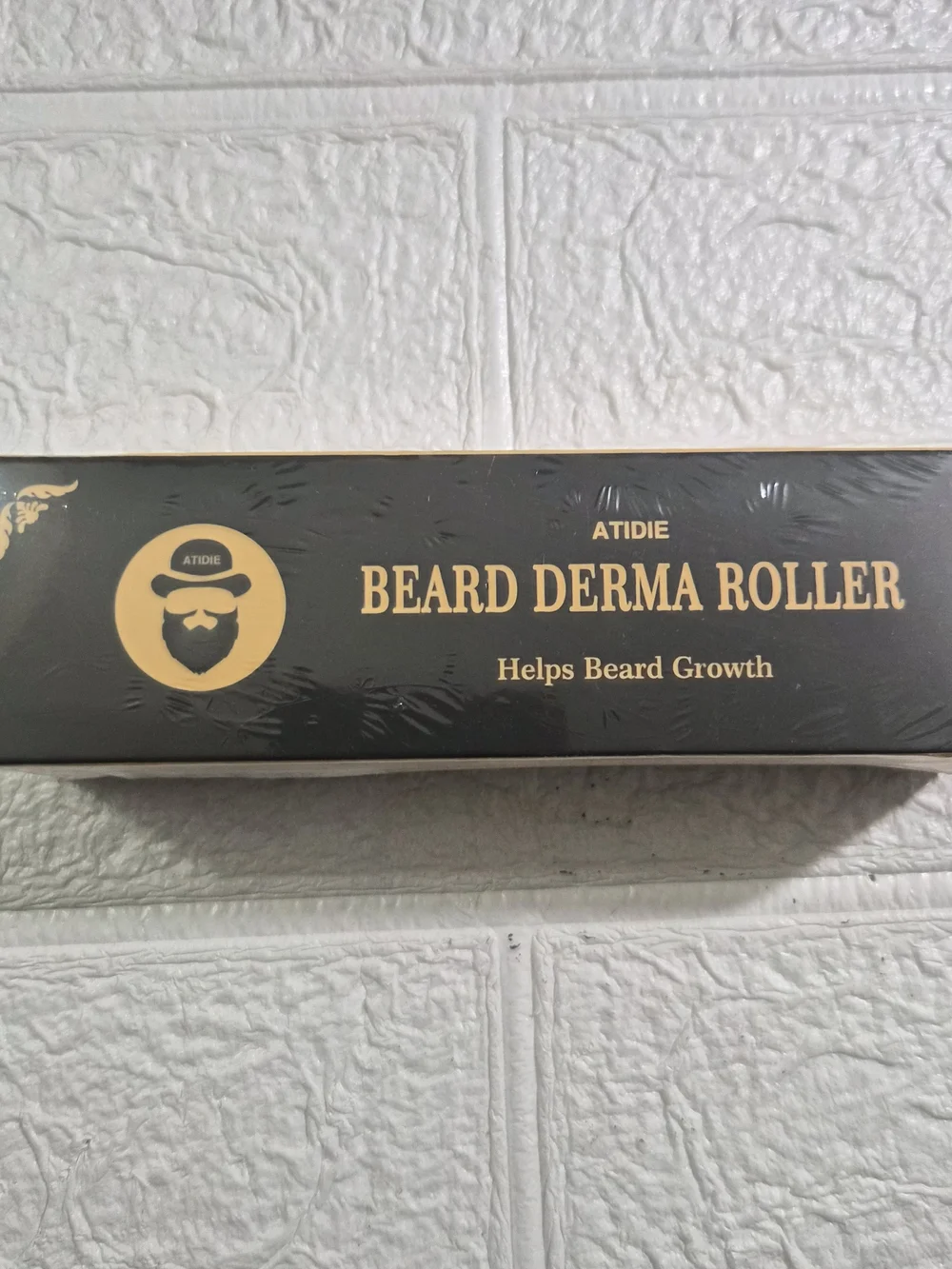 Atidie Beard Growth Derma Roller 0.5 mm Sterile Sealed Grooming NEW NIP